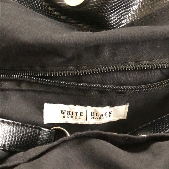 Zebra-Print Black & White Shoulder Bag Women’s One Size - Picture 3 of 10